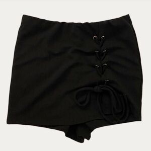 Shein Lace Up Skort